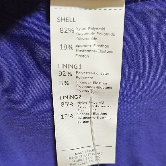 Cupshe  Blue Moderate Tummy Control One Piece Size Small - Picture 8 of 10